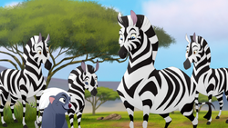 Muhimu tasks Bunga with babysitting her son, Hamu.