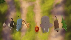 Bupu attends the Savannah Summit as the antelope's representative.