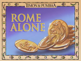 Rome Alone