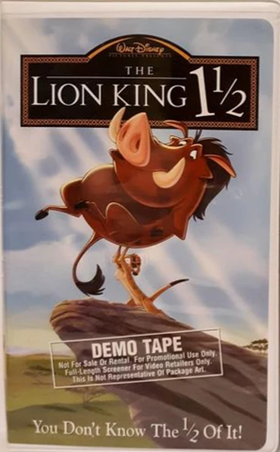 the lion king 1 12 vhs