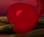 Red delicious apple