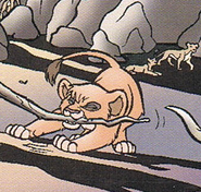Vitani in The Lion King II: Simba's Pride Comic Novelization