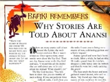 Why Stories Are Told About Anansi