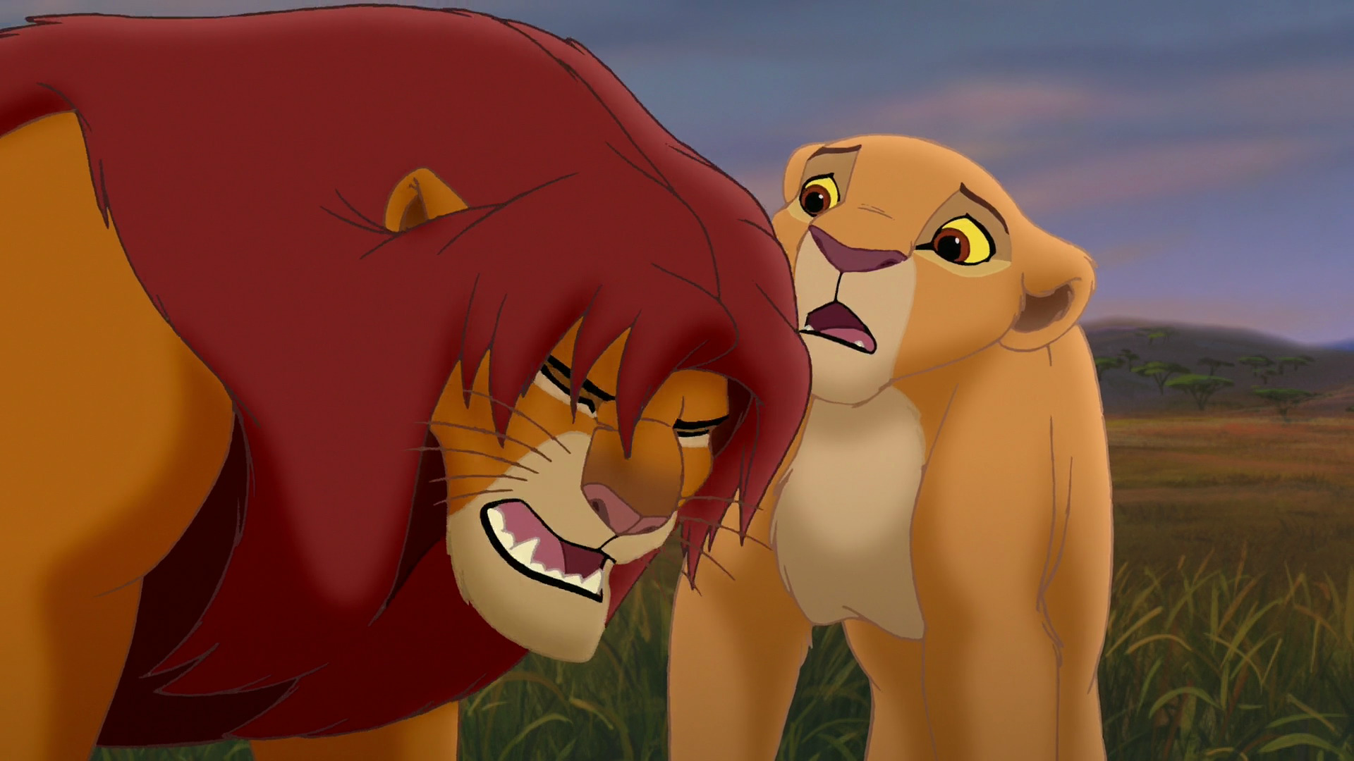 the lion king 2 kiara and simba