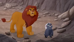 Bunga and Simba get trapped in a sinkhole.