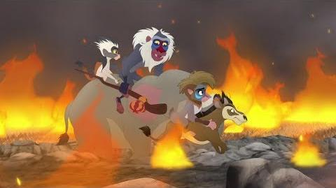 The Lion Guard saves Rafiki's tree