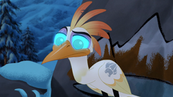 Ono recalls Rafiki's map in the Lair of the Lion Guard.