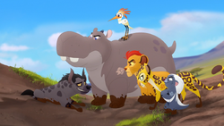 Janja's failed ambush lands him in trouble with the Lion Guard.