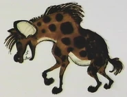 Concept artwork of a hyena