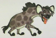 Concept artwork of a hyena