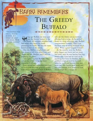 The Greedy Buffalo 1