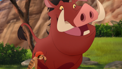 Pumbaa tells the Lion Guard about Dandy Claws.