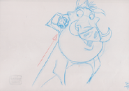 Timon and Pumbaa sketch