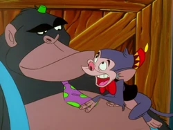 Simon reunites with his father.