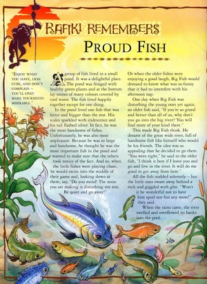Proud Fish The Lion King Wiki Fandom
