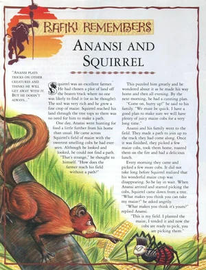 Anansi and Squirrel 1