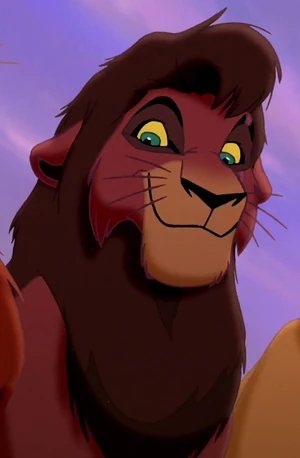 Kovu with scar
