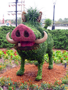 Pumbaa at the Disney parks