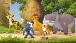 The Lion Guard spends seasons resisting Scar's tyranny.