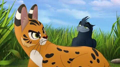 The "Bird of a Thousand Voices" musical sequence in the "The Call of the Drongo" episode of The Lion Guard
