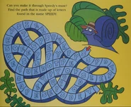 Speedy in the Hakuna Matata Mazes and Puzzles activity book