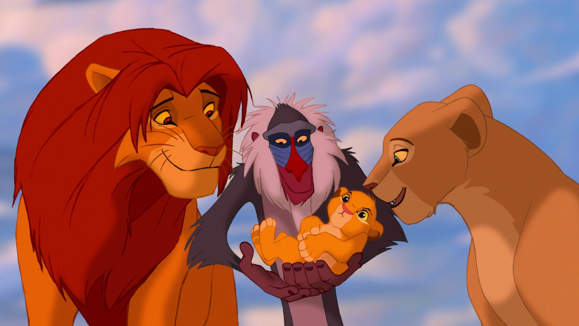 the lion king simba and nala as cubs