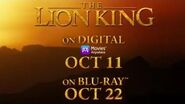 The Lion King Coming Earlier on Digital and Blu-ray, October 11