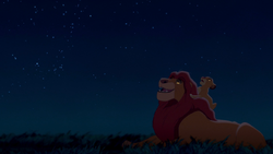 Mufasa tells Simba about the Great Kings of the Past.