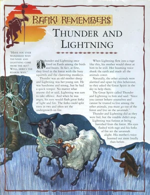 Thunder and Lightning 1