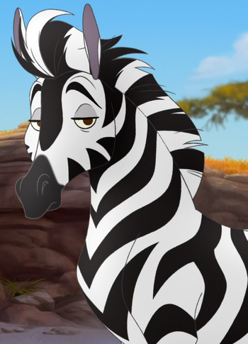 Zebra Leader