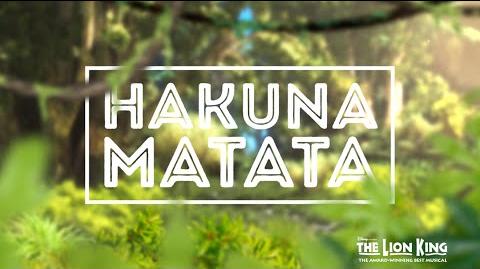 The official lyric video for "Hakuna Matata"