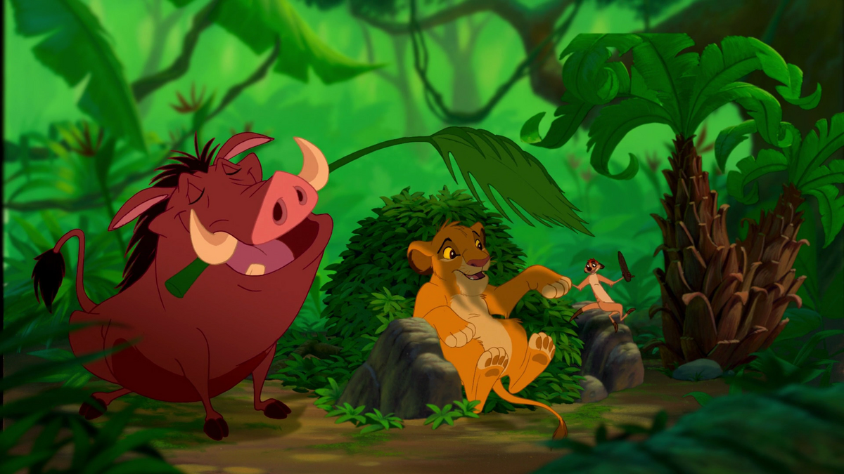 lion king timon and pumbaa hakuna matata