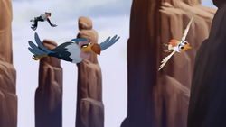 Mwoga and Mzingo chase Ono out of the Outlands.