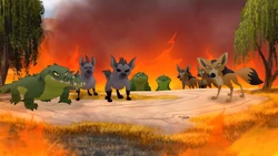 The Army of Scar overtakes Kilio Valley.