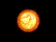 After the loading screen is a short cutscene consisting of light rays forming the Simba icon.