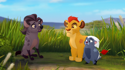 Jasiri appeals to Kion for help.