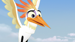 Ono warns Kion that Kiburi's float is in the Pride Lands.