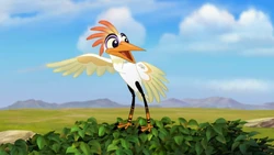 Ono calls for Kion to take a look around.