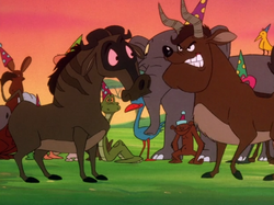 Mel challenges Herman for Lara's affections.