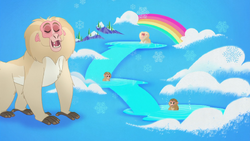 Snow Monkey's Dreams
