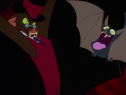 Mr. Vam Pirebat and Enos prepare to devour Timon and Pumbaa.