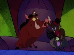 JM Timon Pumbaa & bats