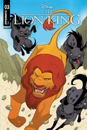 The Lion King 3 Cover B.png (971 KB) Cover B variant by Drew Moss