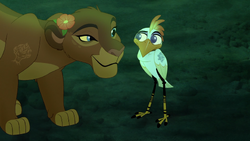 Nirmala examines Ono's eyes.