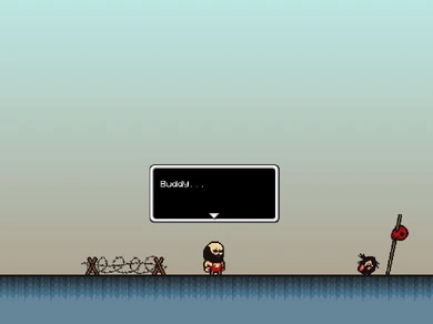 Brad wears his Degrading Dress during the final sequence.