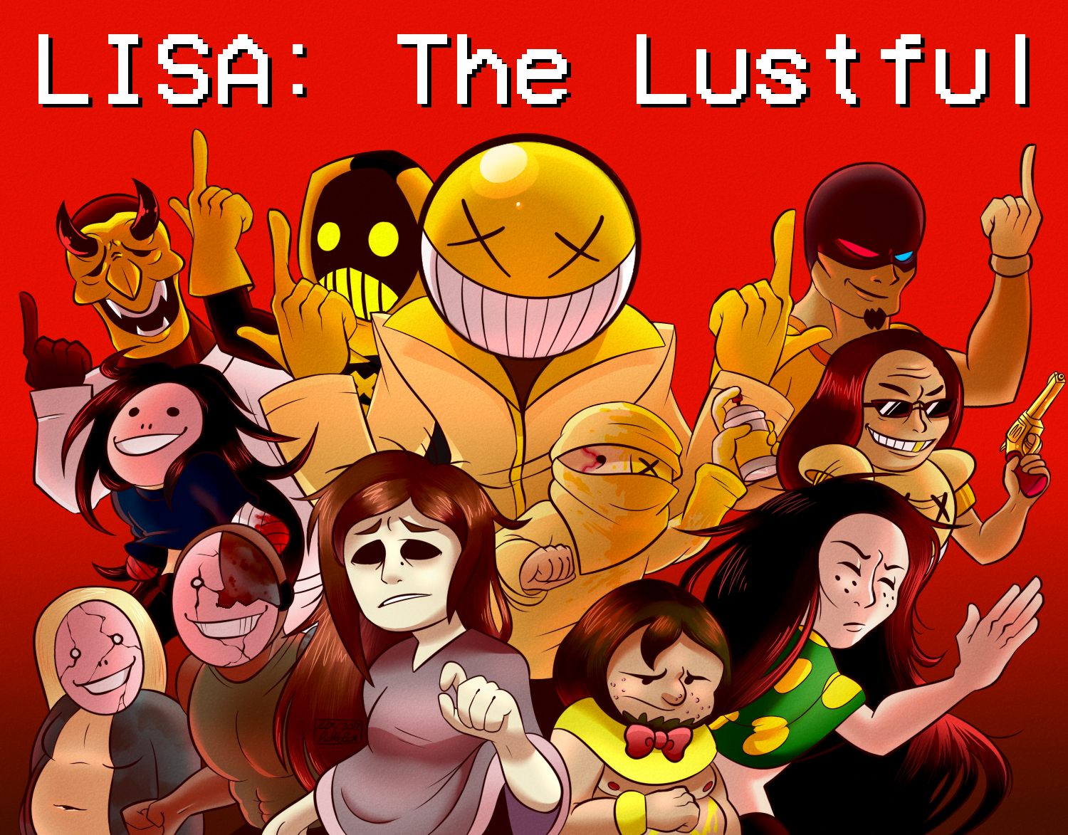 Fangames Mods Fan Works Lisa Rpg Wiki Fandom