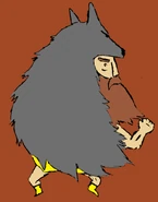 Concept art for Sonny's bio art in the art collection.