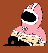 Concept art of Dick's bio art in the art collection.