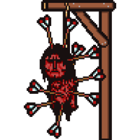 Battler Sindy hanging