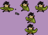 Iori's unused animations found in the art gallery and Game's animation sprite folder.